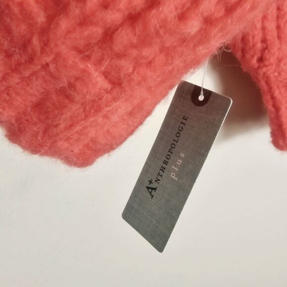 Anthropologie Pilcro Alpaca Wool Zamora Cowl Neck Knit Sweater 1X NWT - Picture 7 of 10